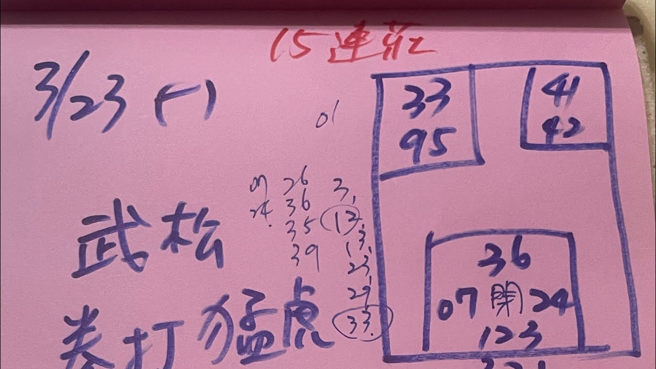 3/23學姐今彩539推薦⭐️濟公周牌來囉⭐️有🈴️參考㊗️🀄️💰發大財💰