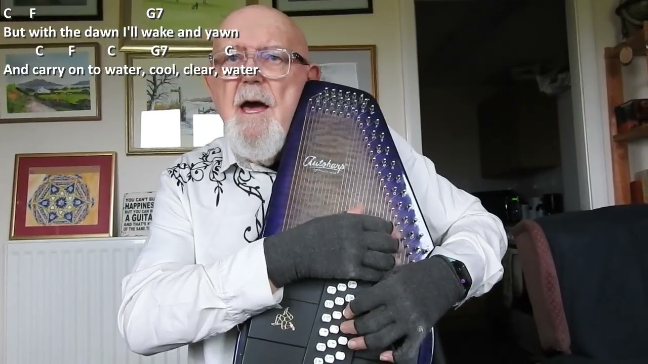 Autoharp: Cool Water (Including lyrics and chords)