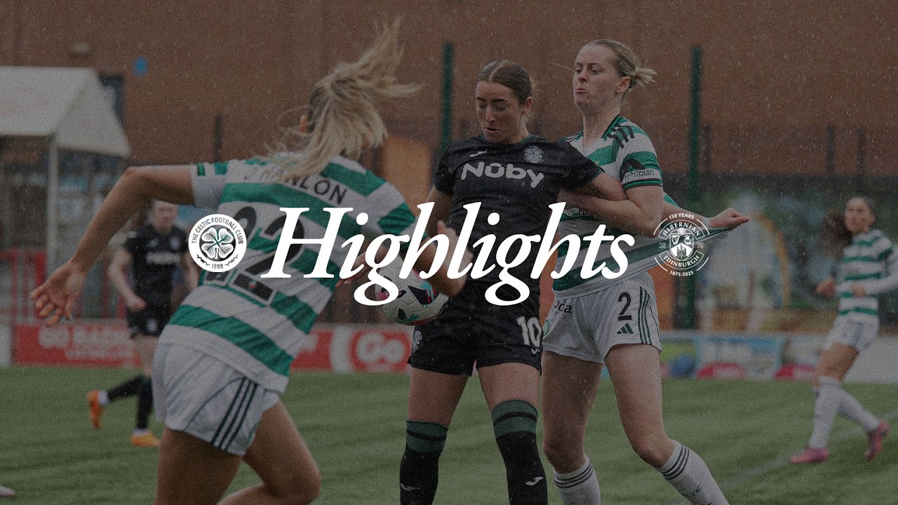 Highlights: Celtic 1 Hibs Women 1