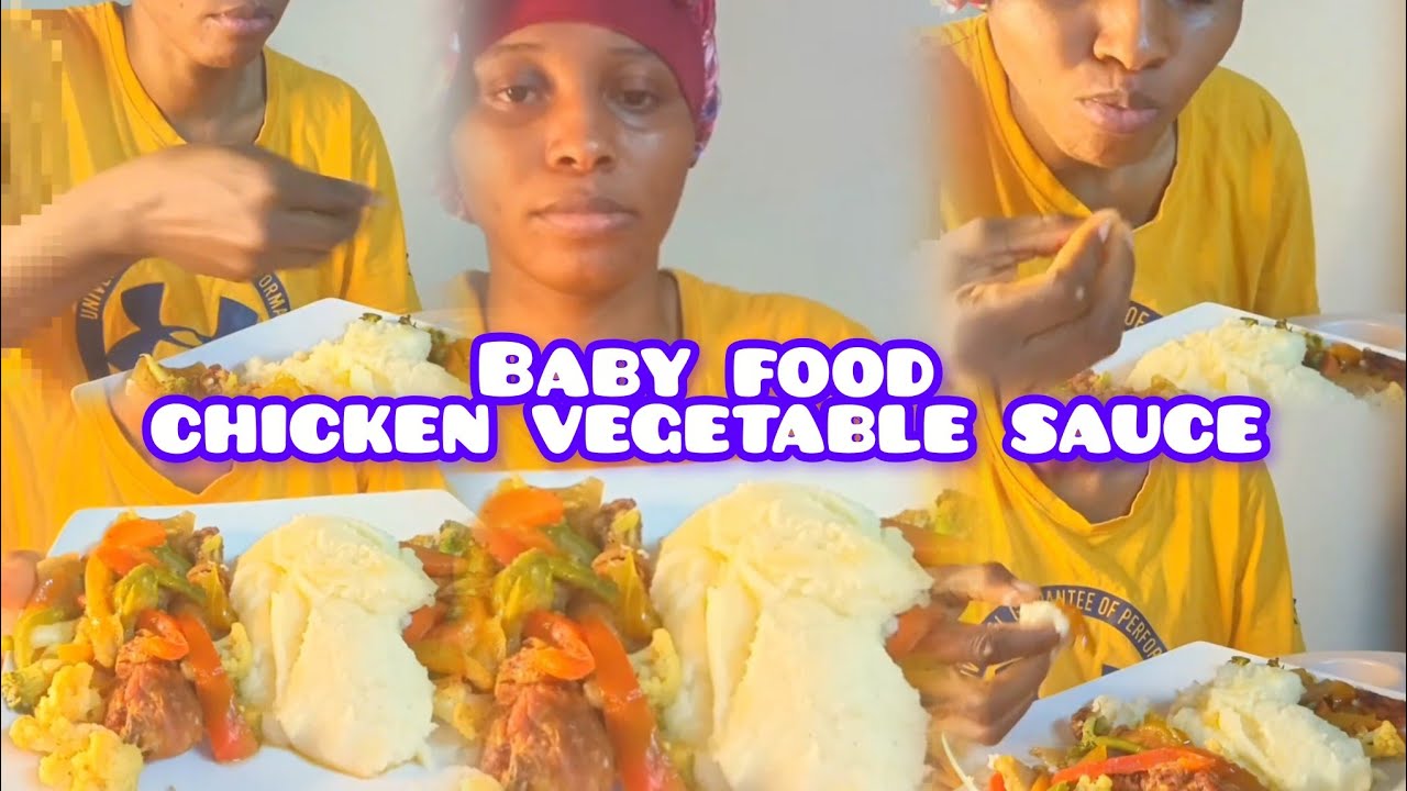 Baby food, chicken vegetable sauce #babydiet #babyfood #recipe 