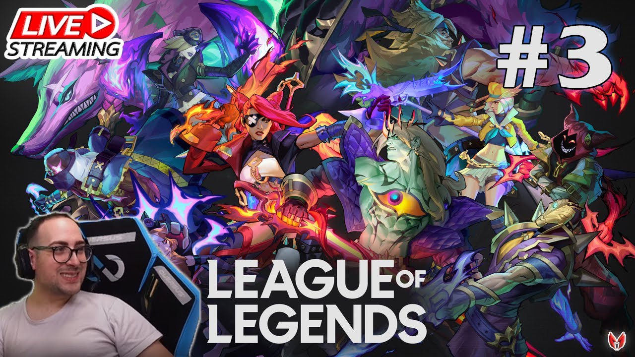 [LIVE] LEAGUE OF LEGENDS #3 | MatteoHS Live