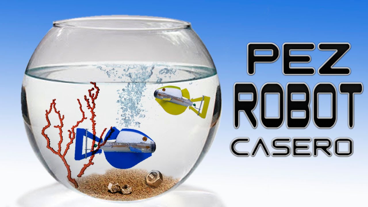 Como Hacer un Pez Robot Casero ( Sin Usar Pilas )