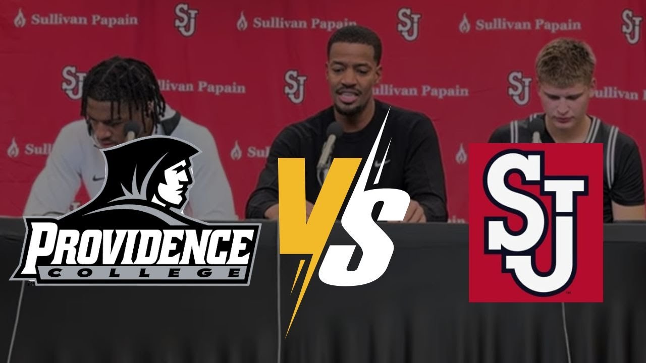 Postgame press conference Providence vs St. John’s 