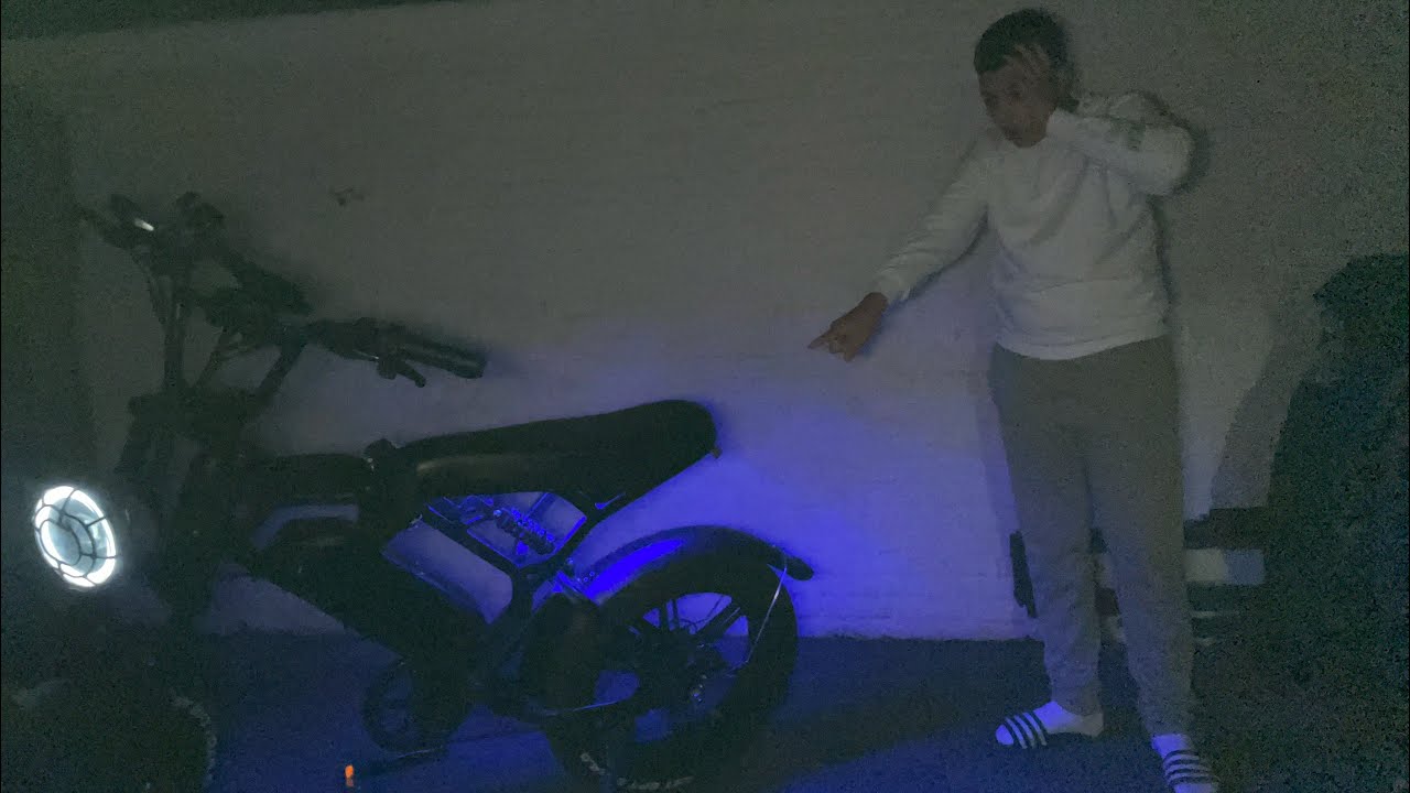 IK HEB NIEUWE LED LICHTEN ONDER MIJN FATBIKE!