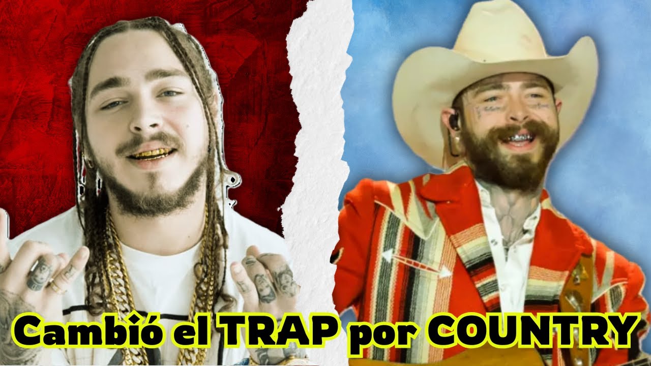 ¿Qué hizo cambiar a POST MALONE el TRAP por el COUNTRY?