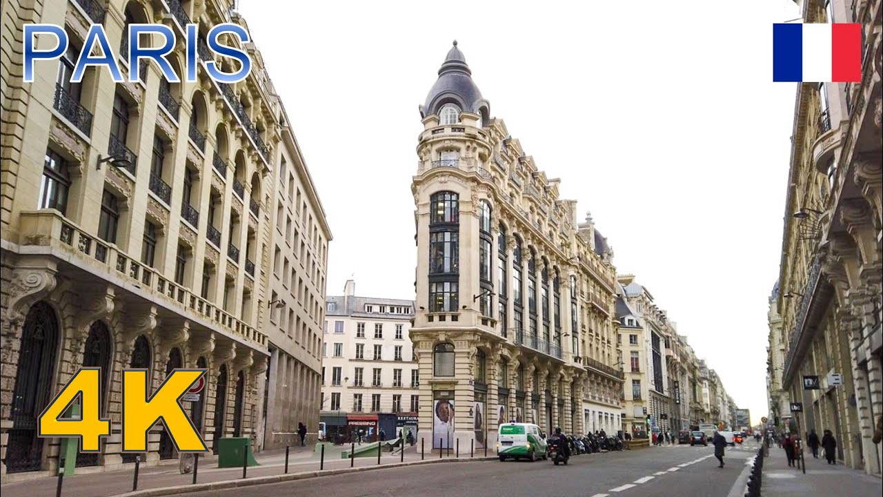 🚶🇫🇷 Walking tour in Paris: Place de la Bourse - Rue R&eacute;aumur