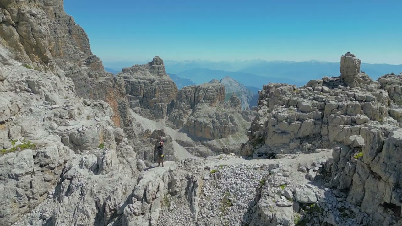 Dolomiti di Brenta - Bocchette Centrali - Drone - 2023