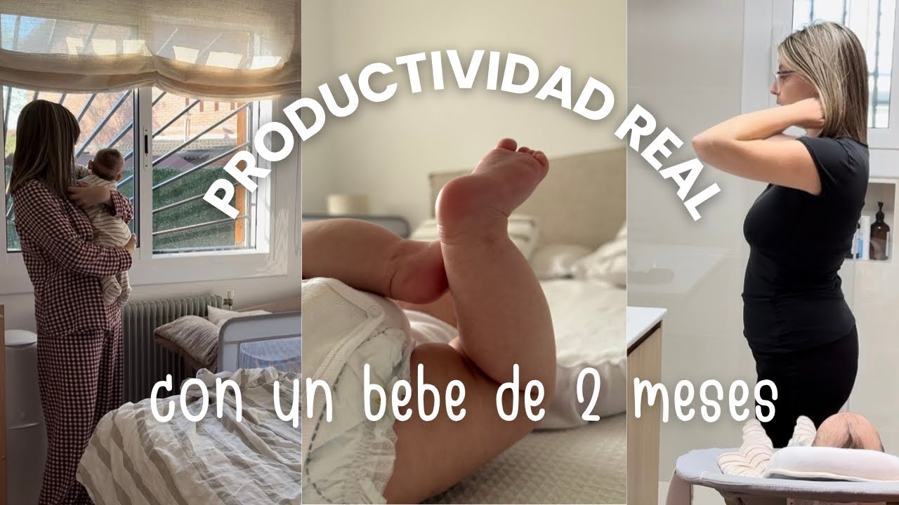 Una mañana de octubre con mi bebé de 2 meses 🍂🎃👶🏼 | Productividad real