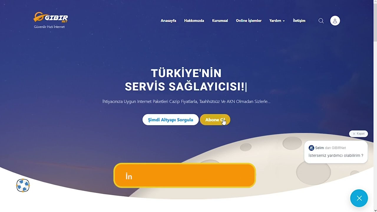 İnternet Başvurusu Bu Kadar Kolay | GIBIRNet