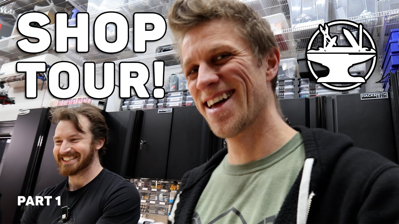 Engineer Builds Dream Shop | Hacksmith Shop Tour
