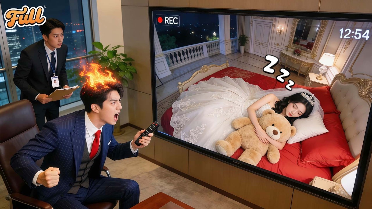 CEO Skipped Wedding To Make Bride Cry!But She Didn't Care&Slept Soundly In His Bedroom!He's Smitten!