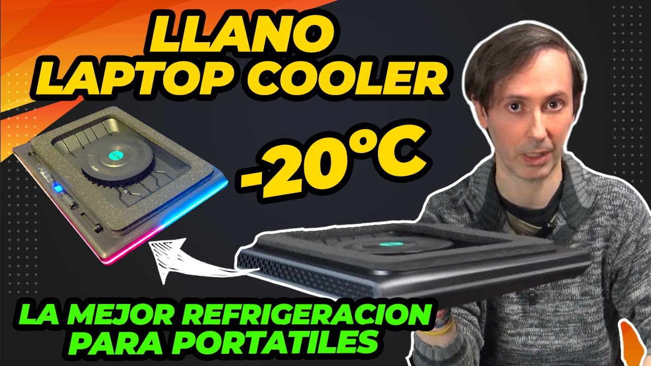 REVIEW LLANO LAPTOP COOLER MEJOR BASE DE REFRIGERACIÓN PARA PORTÁTILES ¿20 GRADOS MENOS?