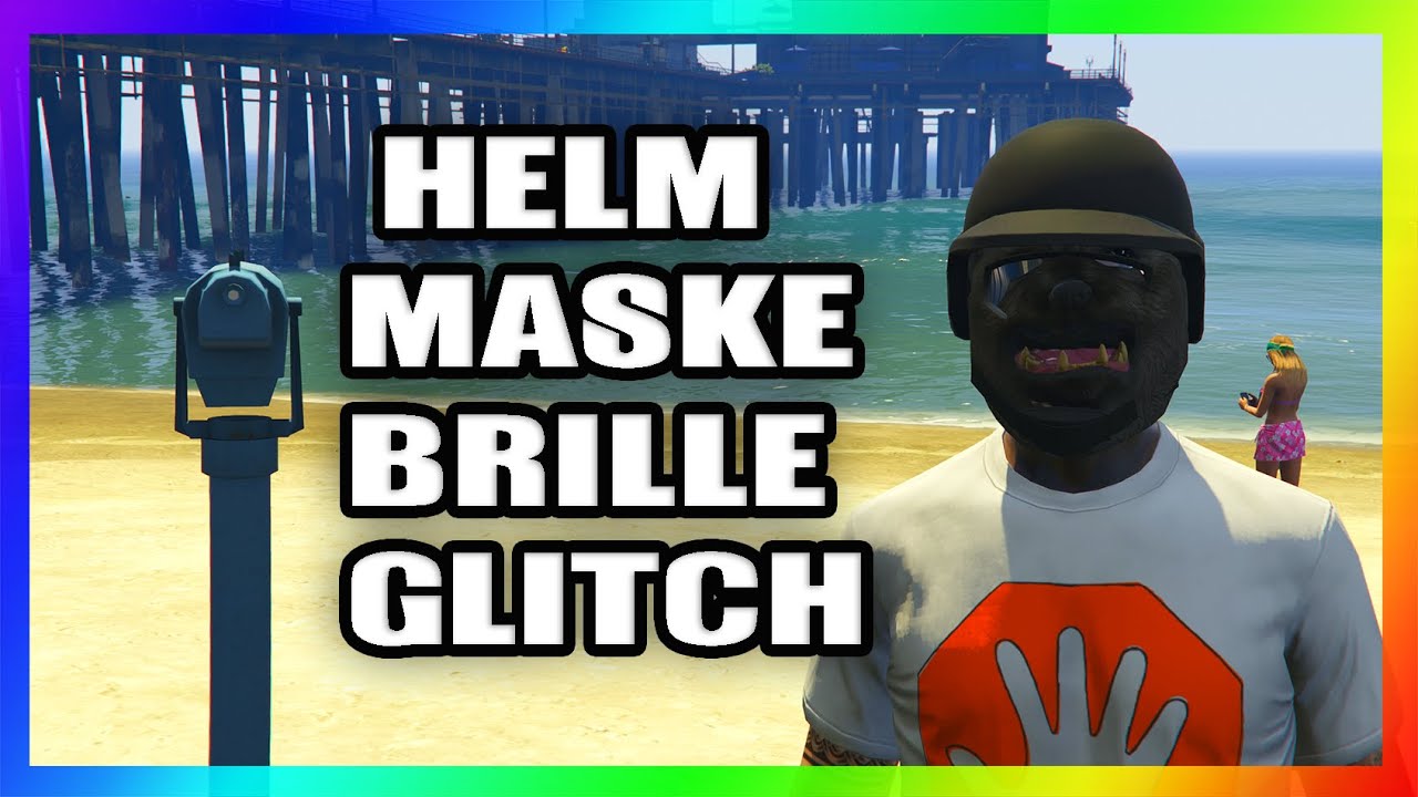 Solo Teleskop Helm Maske Brille Glitch in GTA Online!