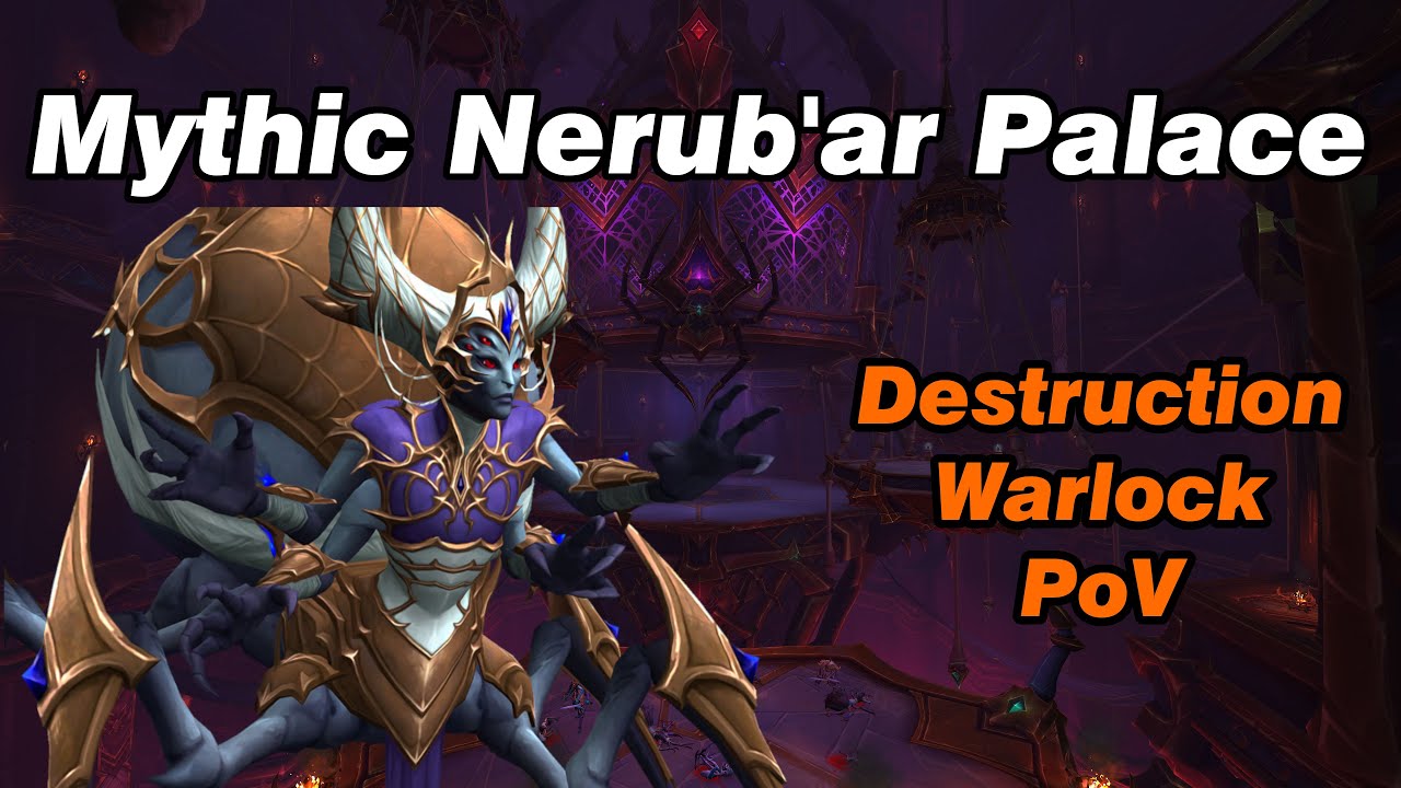 Mythic Queen Ansurek | Destruction Warlock PoV