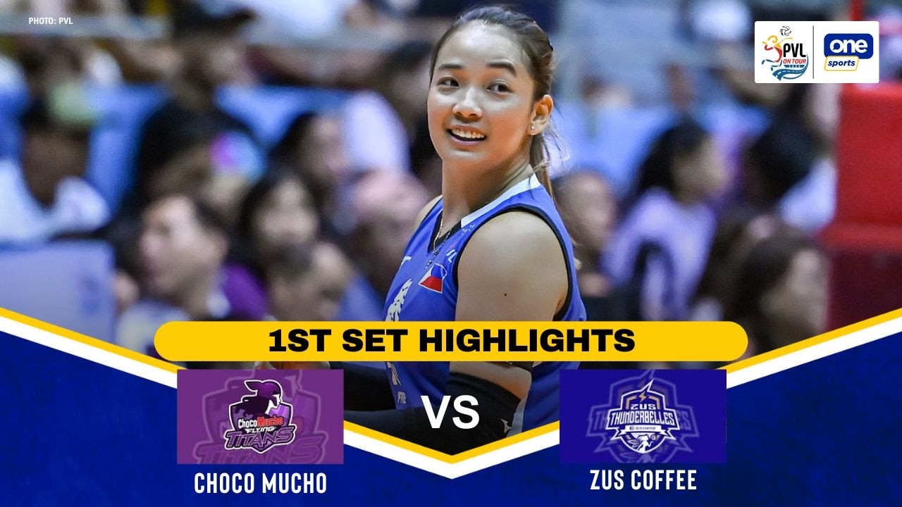 CHOCO MUCHO vs ZUS COFFEE | SET 1 HIGHLIGHTS | 2026 PVL ON TOUR | JULY 11, 2026