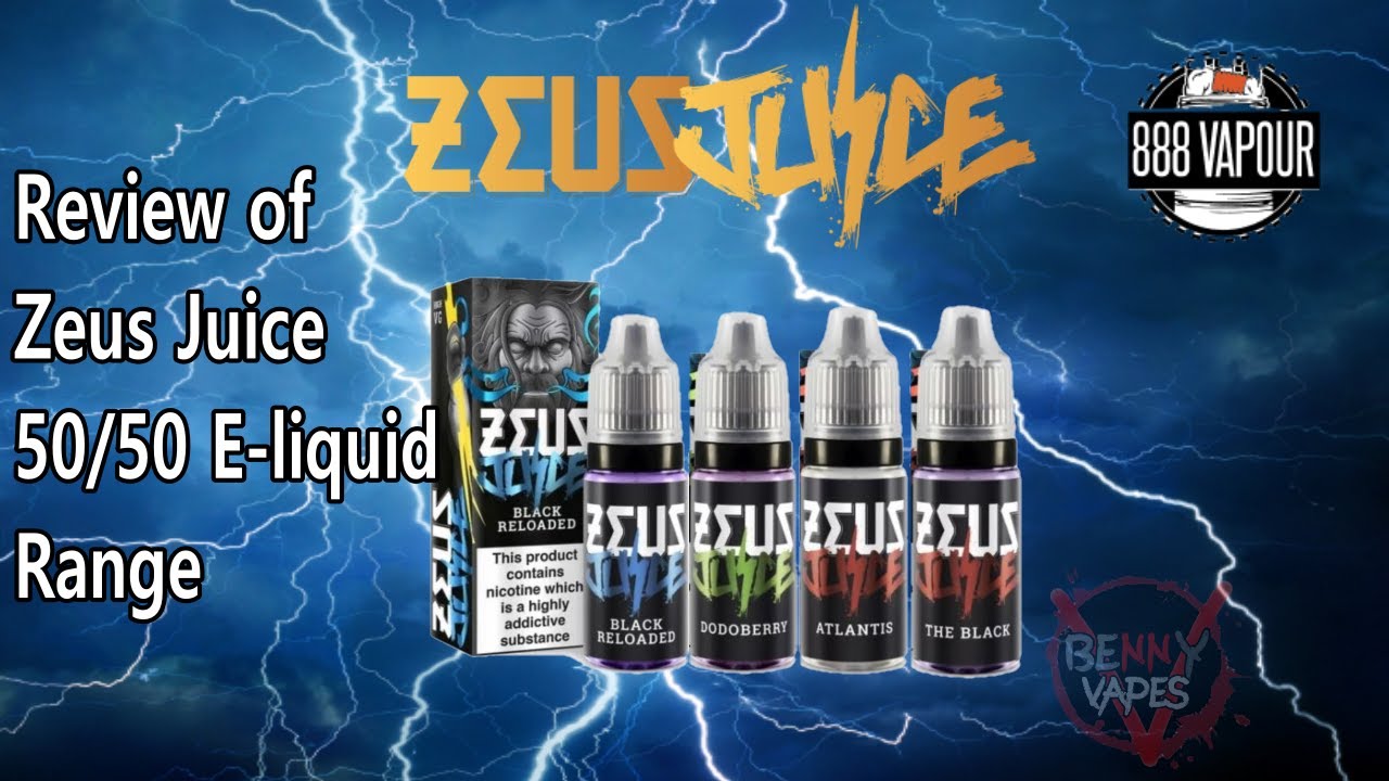 Review of Zeus juice 50/50 freebase tpd e-liquids