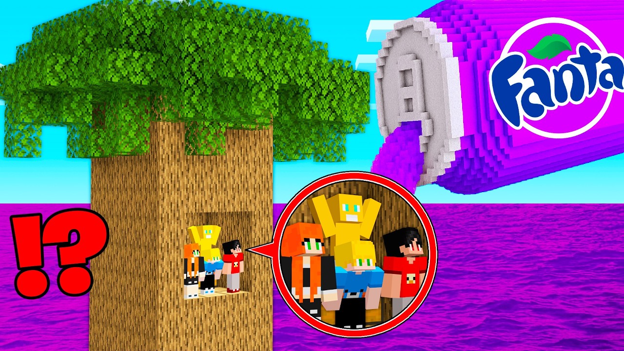 Construímos uma Casa Segura vs. FANTA no Minecraft!