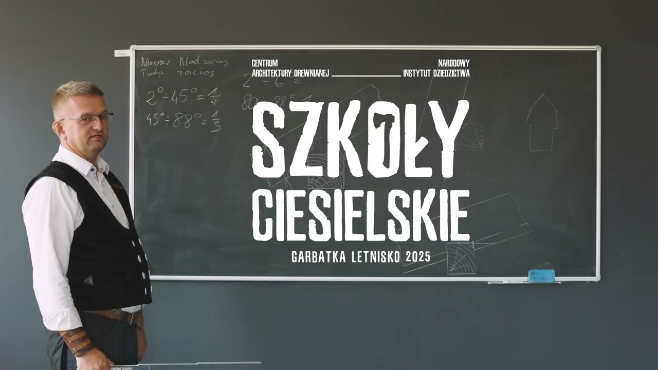 Cezary Romanowski &ndash; prezentacja podczas Szk&oacute;ł Ciesielskich NID w Garbatce-Letnisku