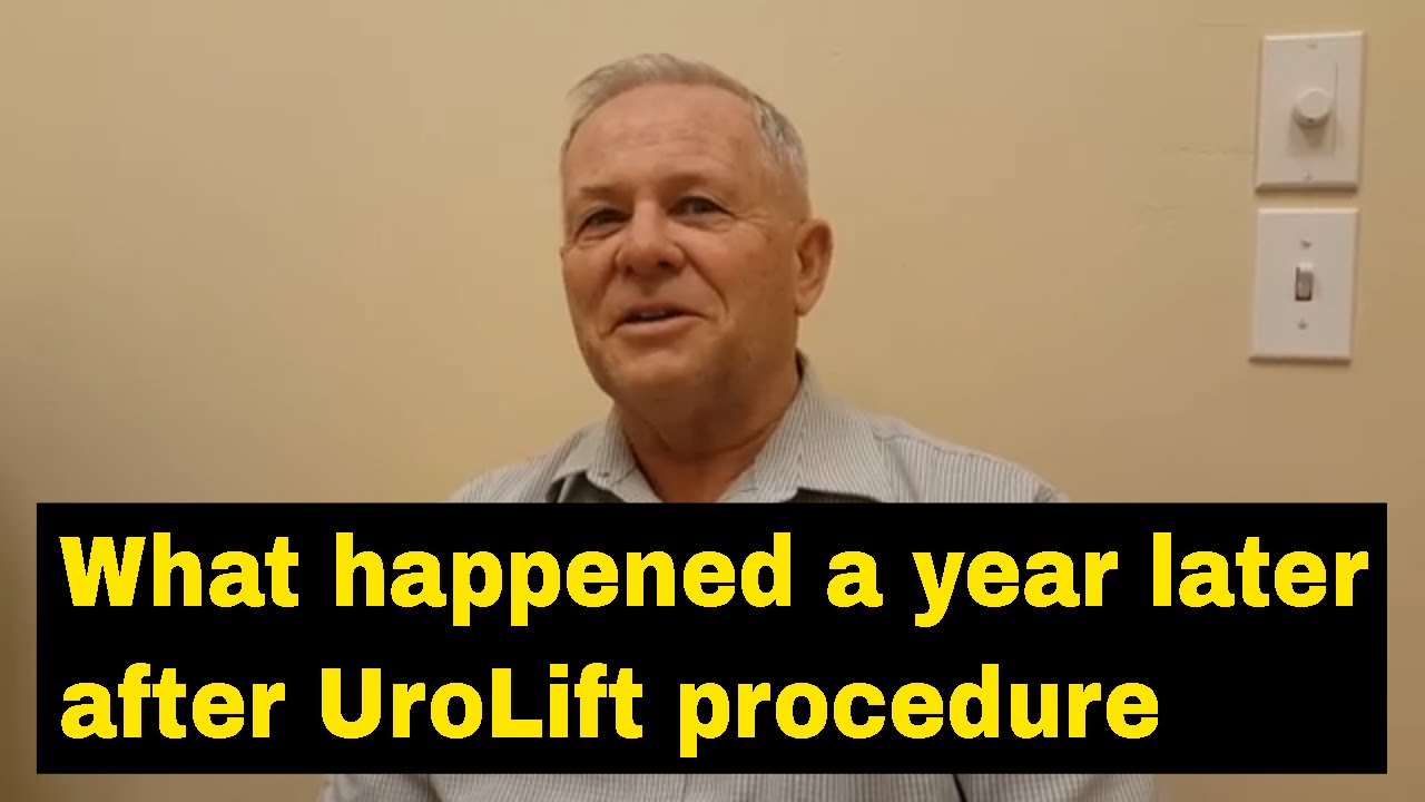 1 год после UroLift при ДГПЖ: отзывы пациентов | Д-р Джон Лин | Sunrise Urology