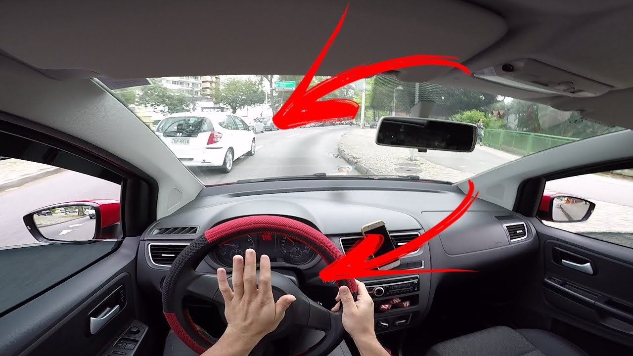 Carro Vlog - Dirigindo Fox trend 1.6