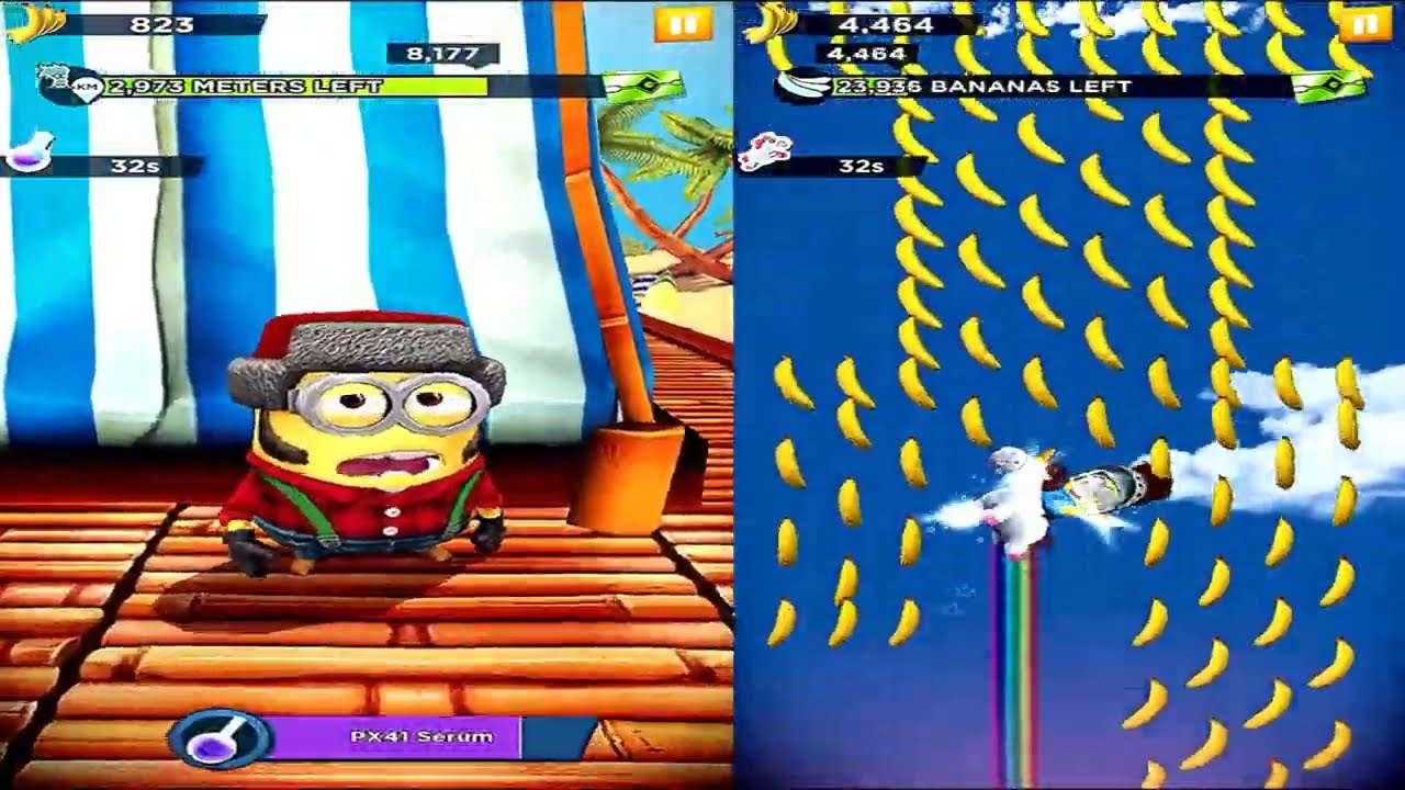 Despicable Me Minion Rush! Android Reverse Gameplay - Daily Challenge, Episode 500
