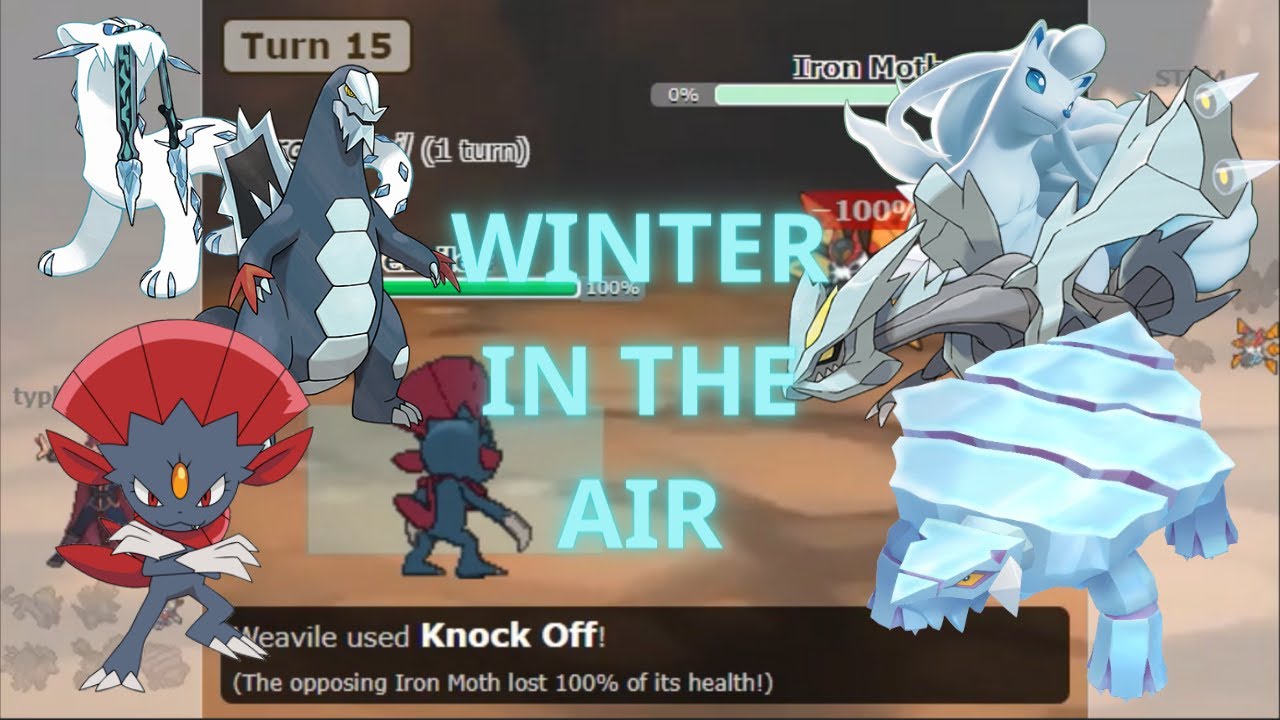 This ICE TEAM are going to freeze everything!!! | Pokemon Showdown Monotype Gen 9