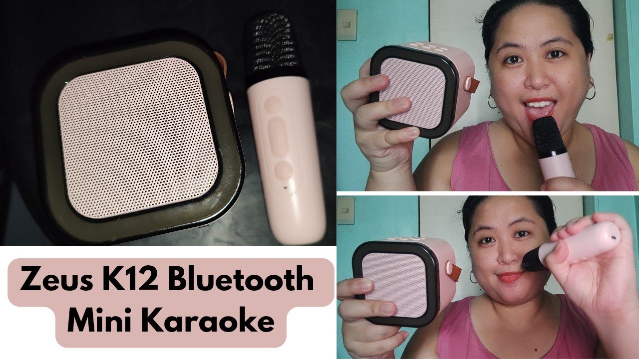 Zeus K12 Portable Mini Karaoke || How to Operate and Connect?