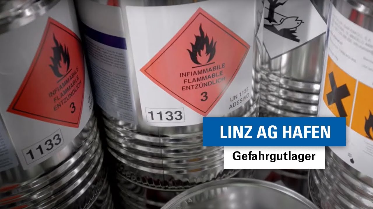 Gefahrgutlager | LINZ AG HAFEN & DONAULAGER LOGISTICS