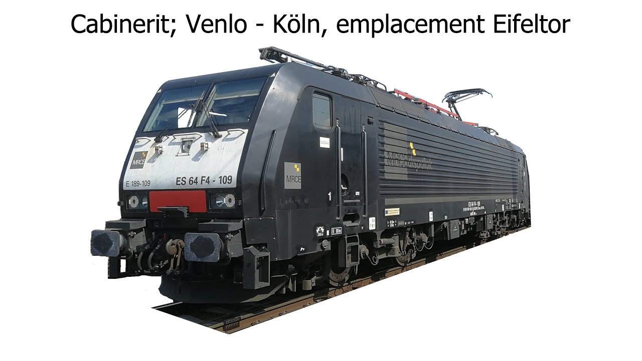 Cab ride train; Venlo-Köln, emplacement Eifeltor (20220619)