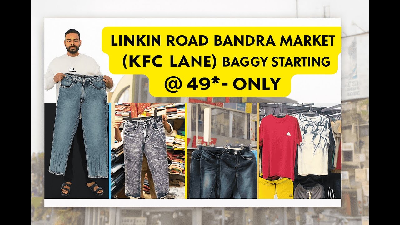 INSANE DEALS at Bandra Linking Road 😍 | Bootcut Jeans + Oversized Fits!