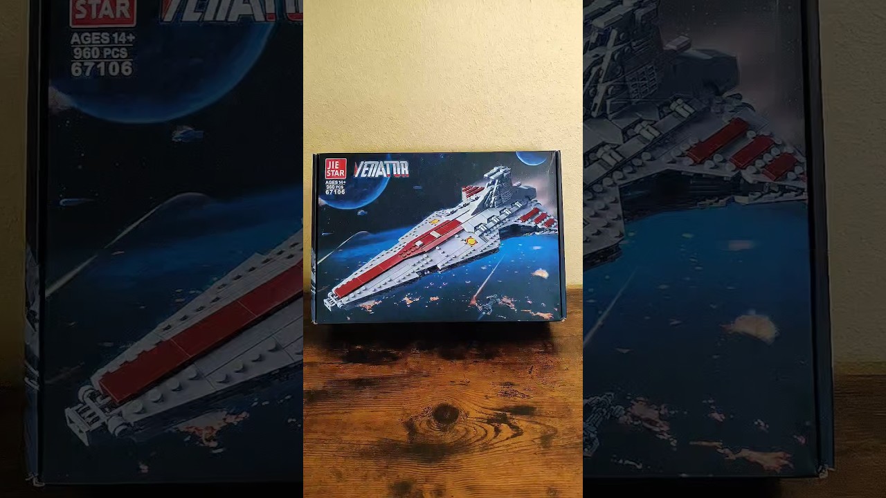 Jie Star Venator, set 67106, 960 pcs. #jiestar #legoalternative #lego #starwars #capcut