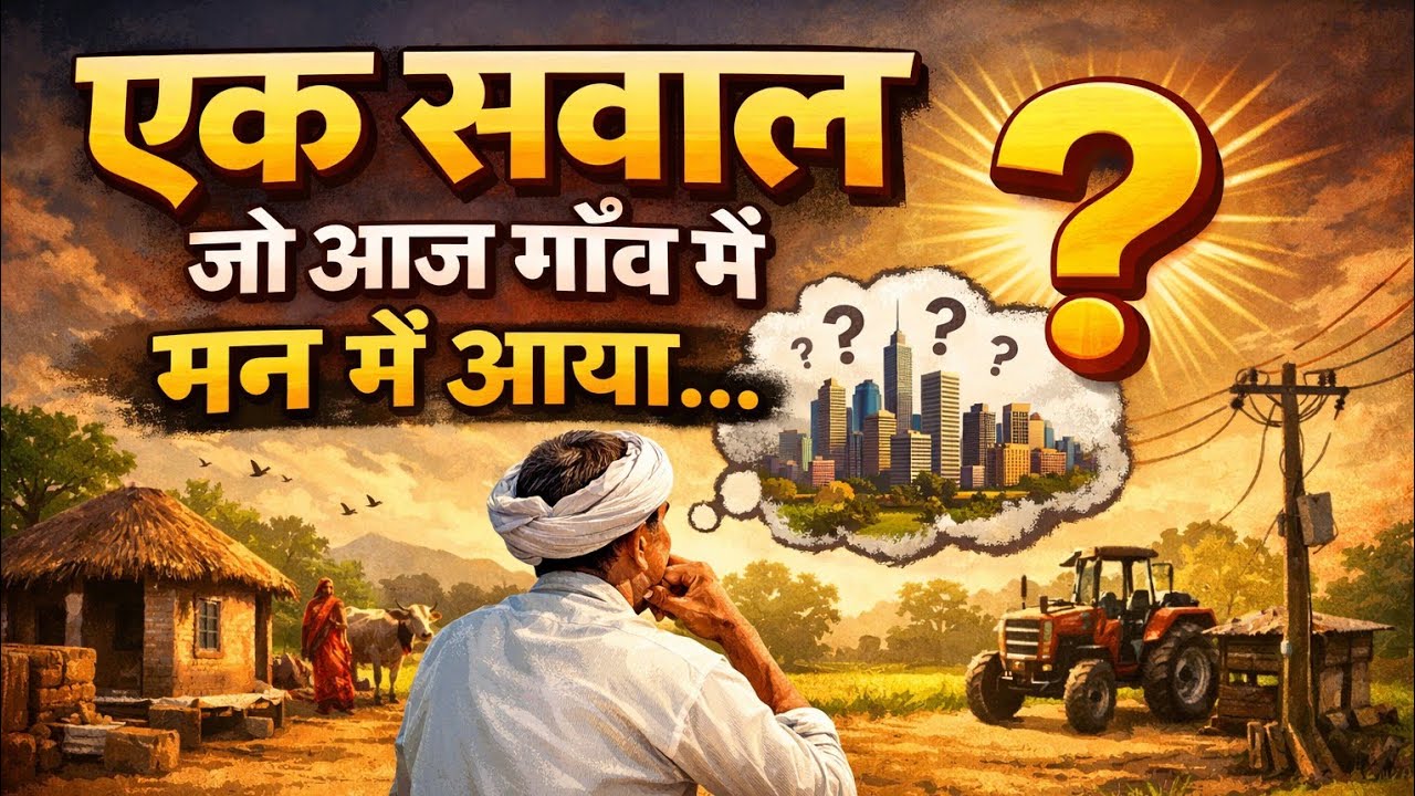 एक सवाल जो आज गांव में मन में आया... | Village Vlog | gaon ki zindagi | the a&v team 