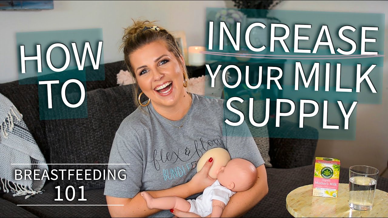 How-To BOOST Your Milk Supply! Breastfeeding Education | Sarah Lavonne
