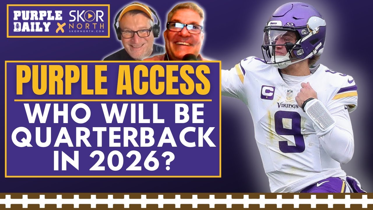 Who will be the Minnesota Vikings' starting QB in 2026?
