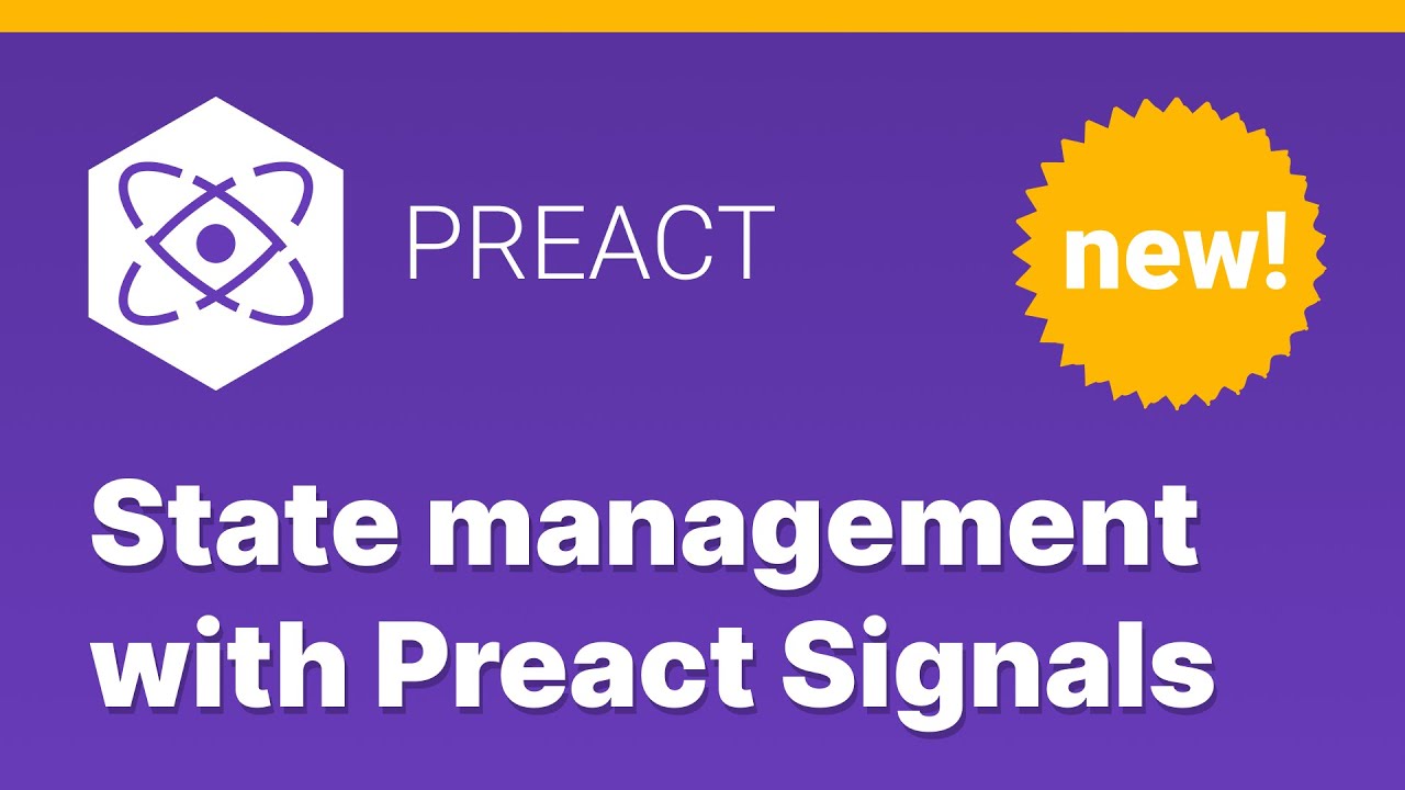State management with Preact Signals - Getting started with the new package [2022] (Preact/React)