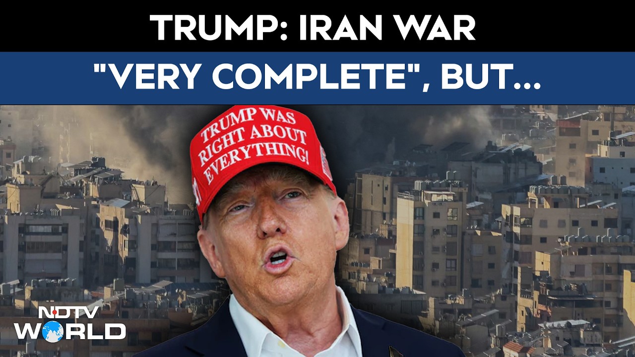 Donald Trump | Trump Calls Iran War 