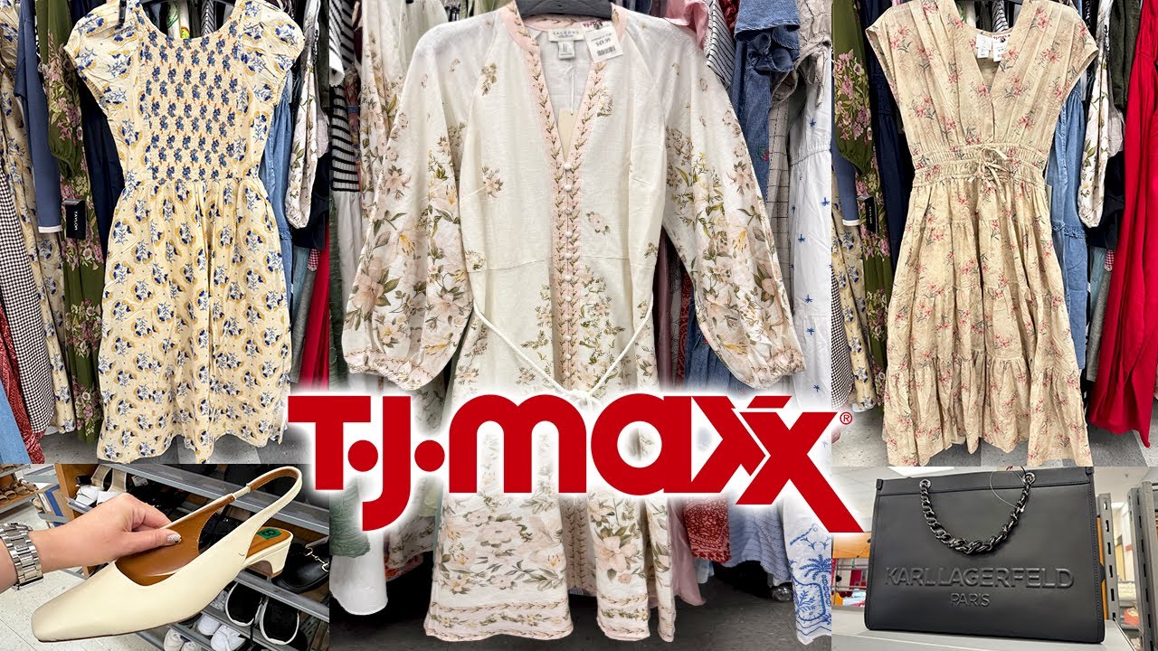 💐 TJ MAXX NEW EARLY SPRING FINDS 💝 ROMANTIC DRESSES, TOPS, DESIGNER BAGS & SHOES | GIFT IDEAS