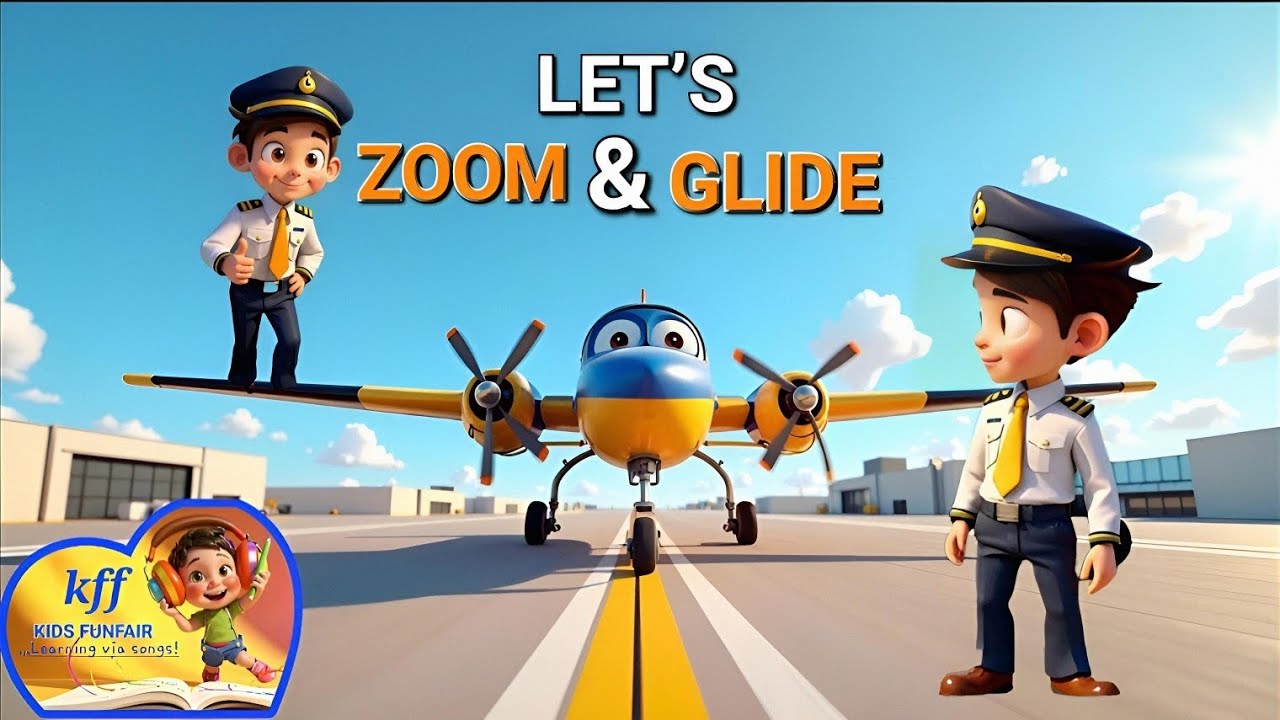 Airplane Adventure For Kids 