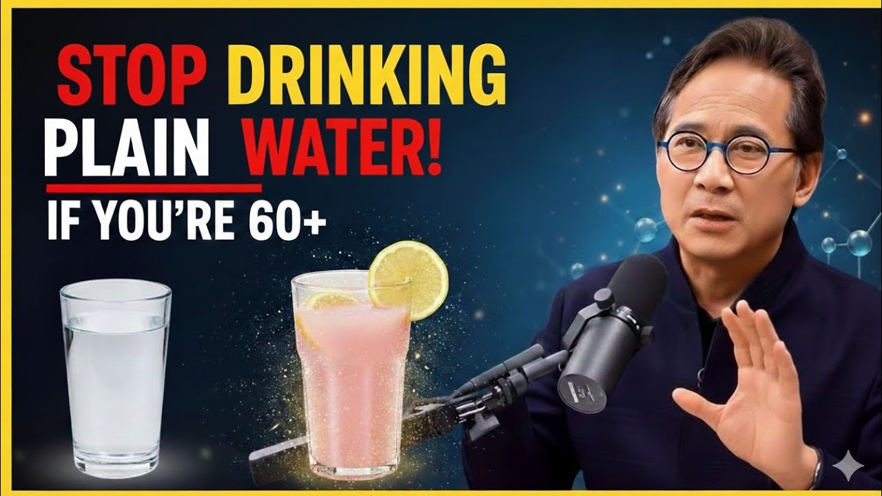 Senior: STOP Drinking Plain Water! Add THIS to Boost Collagen, Firm Skin & Smooth Wrinkles