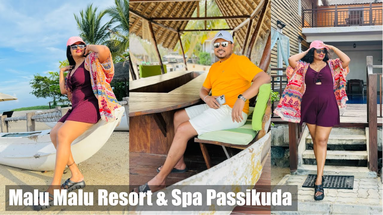 Malu Malu Resort & Spa Passikuda | මාලු මාලු | Luxury Hotel in Passikuda |  Hotel Review | Bhagi