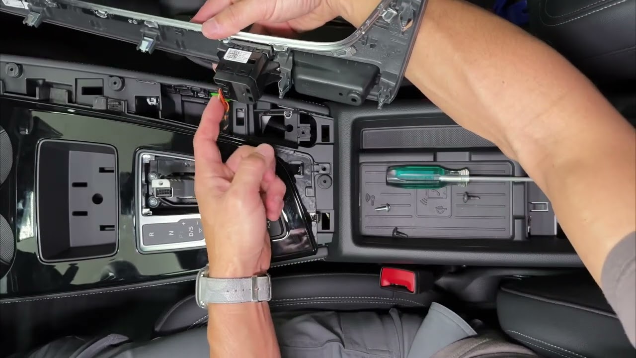 Audi A4  MagSafe Charger Install