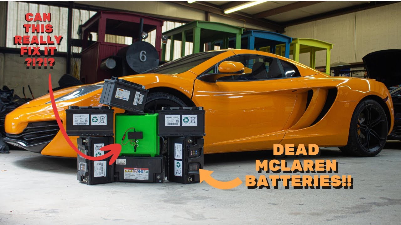 SOLVED ! McLaren Dead Battery Issue