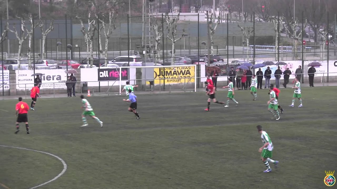 CF RIPOLLET - CERDANYOLA FC (1-2) Cr&oacute;nica del partit.