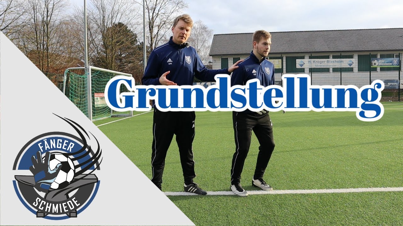 Torwarttraining - Grundstellung Ballerwartungshaltung