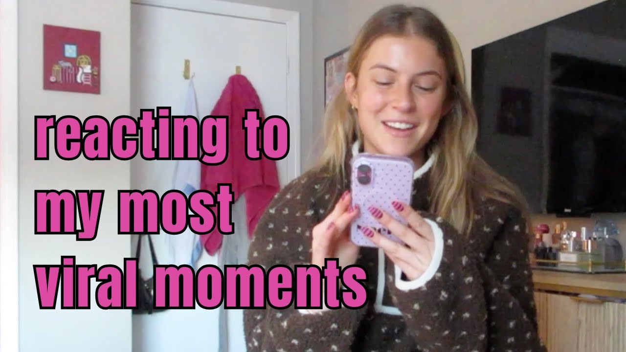 reacting to my most viral moments