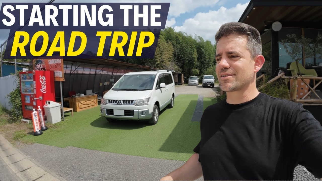 Japan Campervan Adventure Begins 🇯🇵