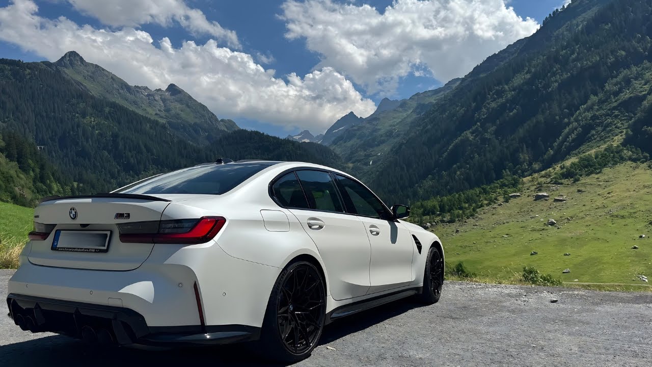 BMW M3 Competition 2024 года! Автопутешествие! Из Германии в Швейцарию 🇨🇭