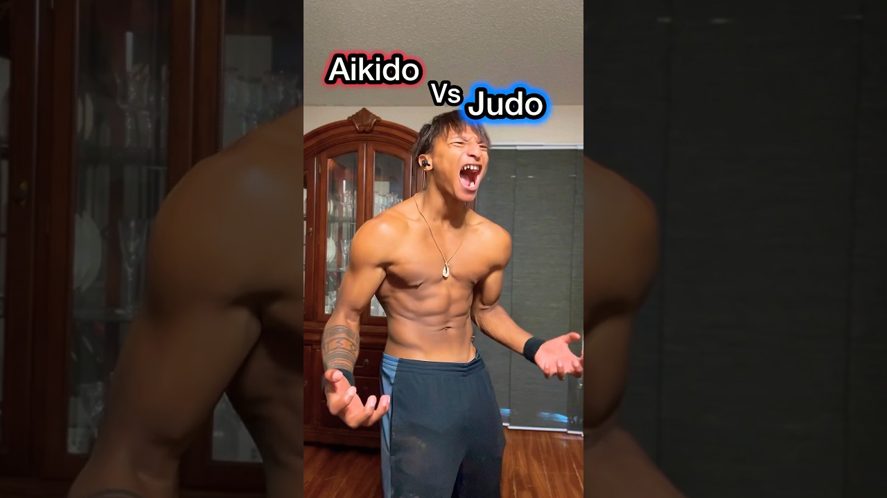 AIKIDO VS JUDO! #judo #shorts