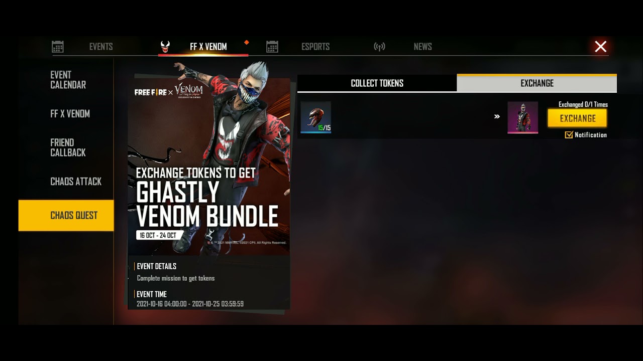 GHASTLY .. VENOM ..BUNDLE ..PURCHASE