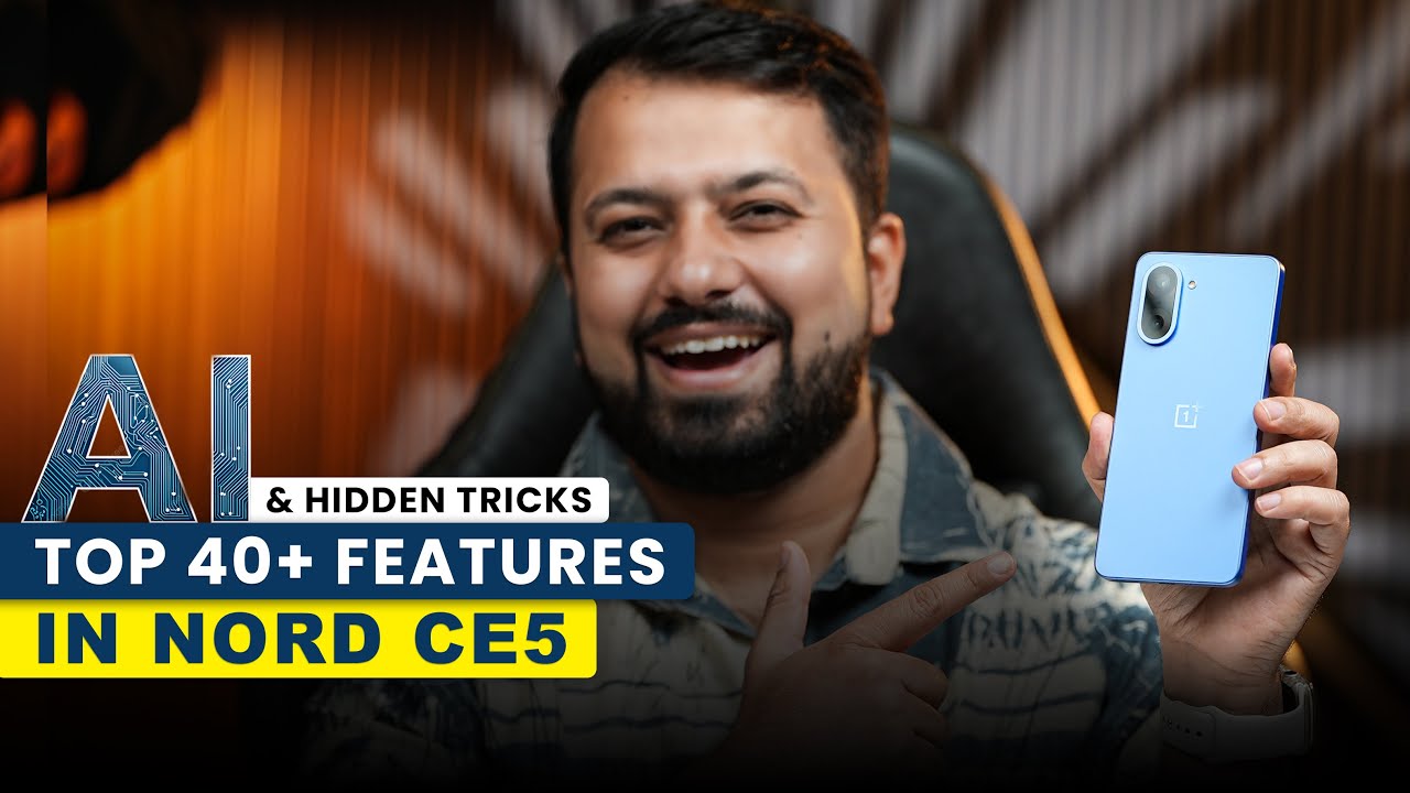 OnePlus Nord CE5 : Top 50+ Best & Hidden Features + Ai Tips & Tricks (Hindi)